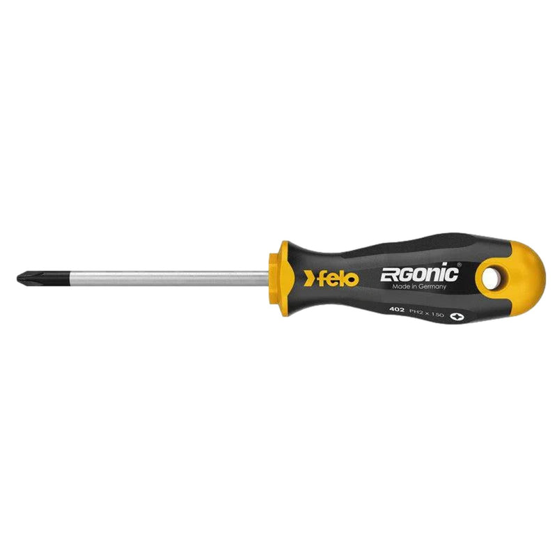 Felo Screwdriver Ergonic Slotted/Phillips/Pozi 7 Piece Set 