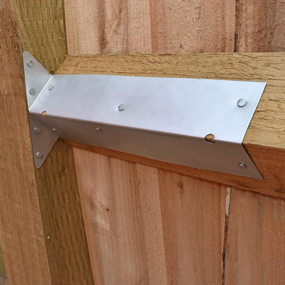 Fence Arris Rail Bracket 225mm (10 Pack)