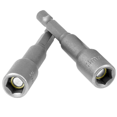 Taskar 8mm Magnetic Hex Socket Nut Driver Key (20 Pack)