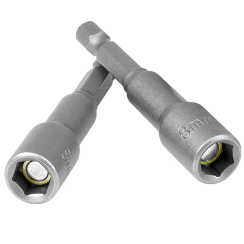 Taskar 8mm Magnetic Hex Socket Nut Driver Key (20 Pack)