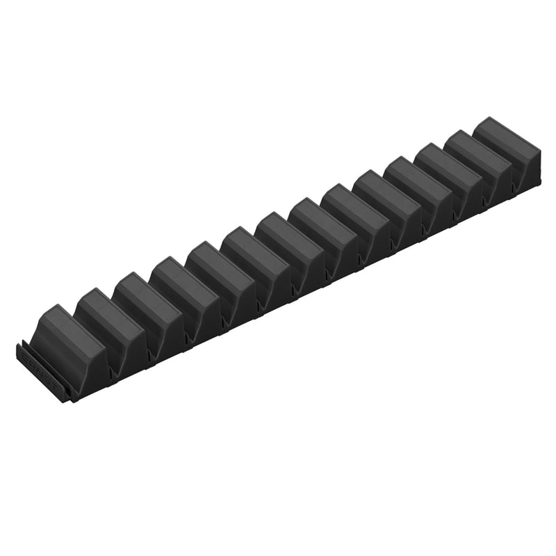 Ernst 5652 Screwdriver Pro XL 14 Tool Storage Organiser Black