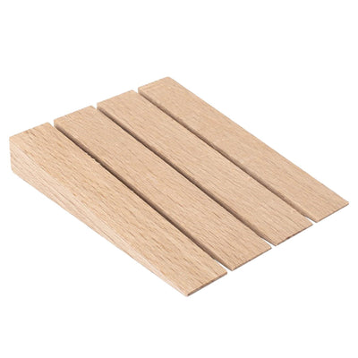 Taskar Hardwood Fence Panel Wooden Wedges Wood Shims (48 Pack)