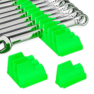 Ernst 5416 Wrench Pro 40 Tool Magnetic Spanner Storage Organiser Green