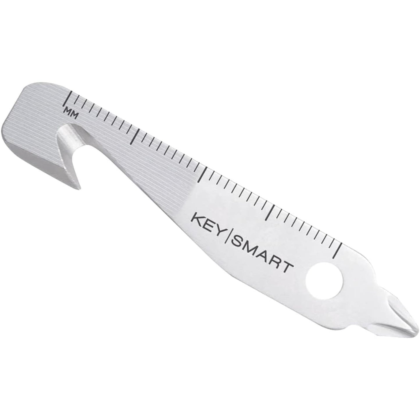 KeySmart Multi-Tool 5-in-1 Keyring Tool Stainless Steel