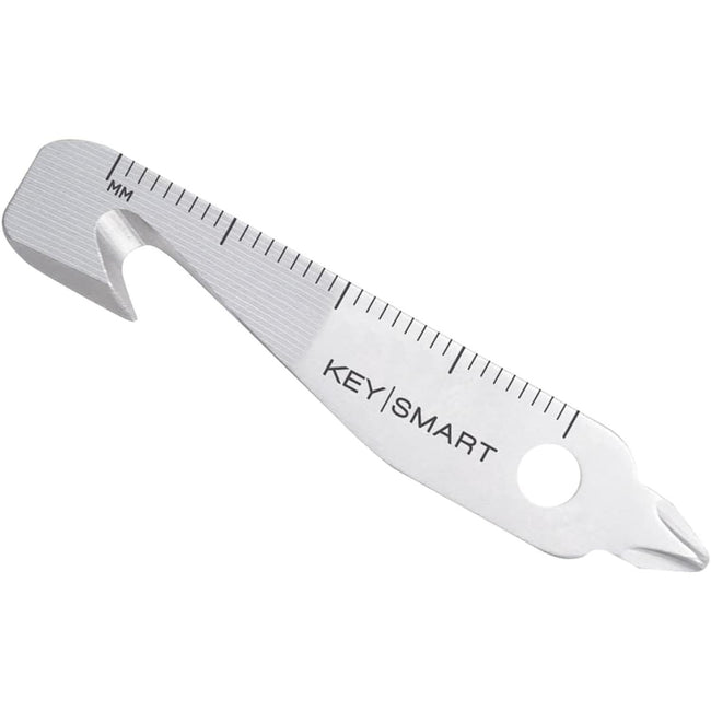 KeySmart Multi-Tool 5-in-1 Keyring Tool Stainless Steel