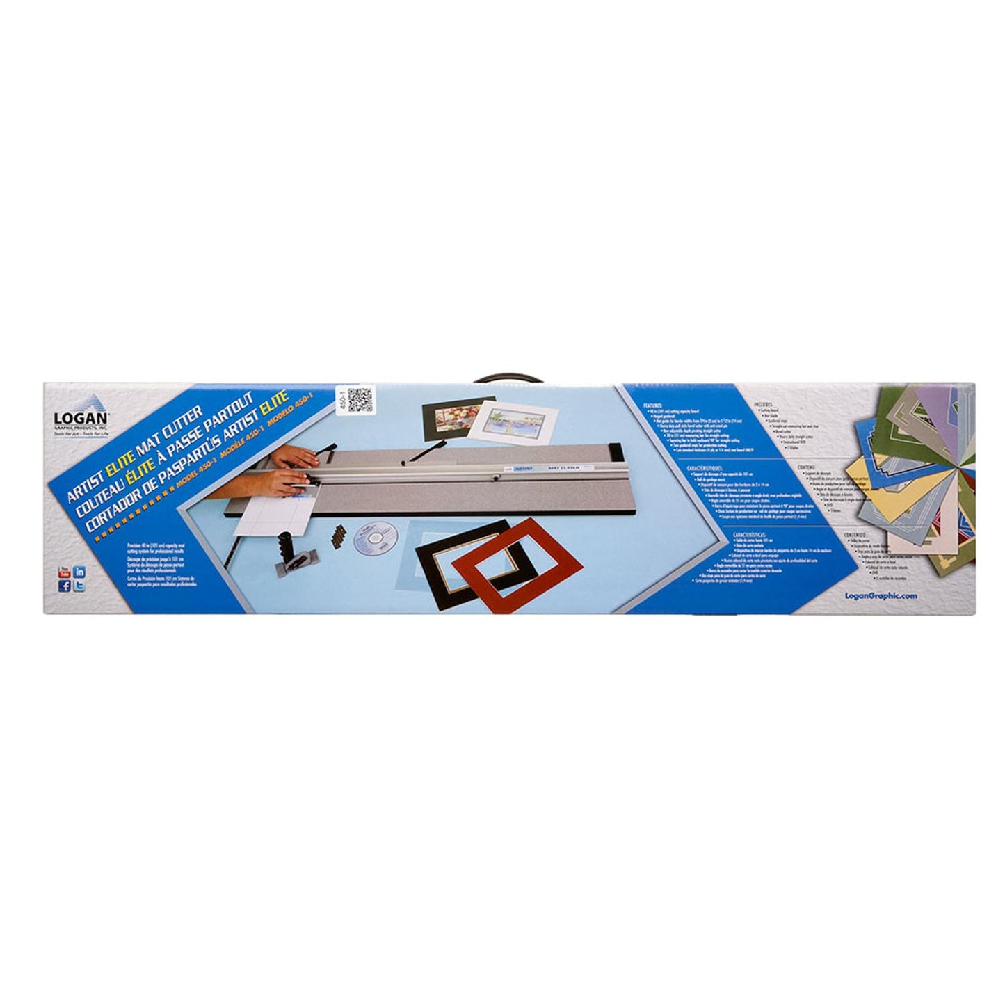 Logan 450-1 Framing Mount Cutter Artist Elite 1016mm