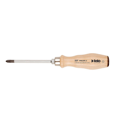 Felo Screwdriver Wooden Handle PH 3 x 150mm
