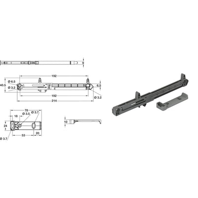Titus Soft-close For Wooden Draws 973-0X35-380