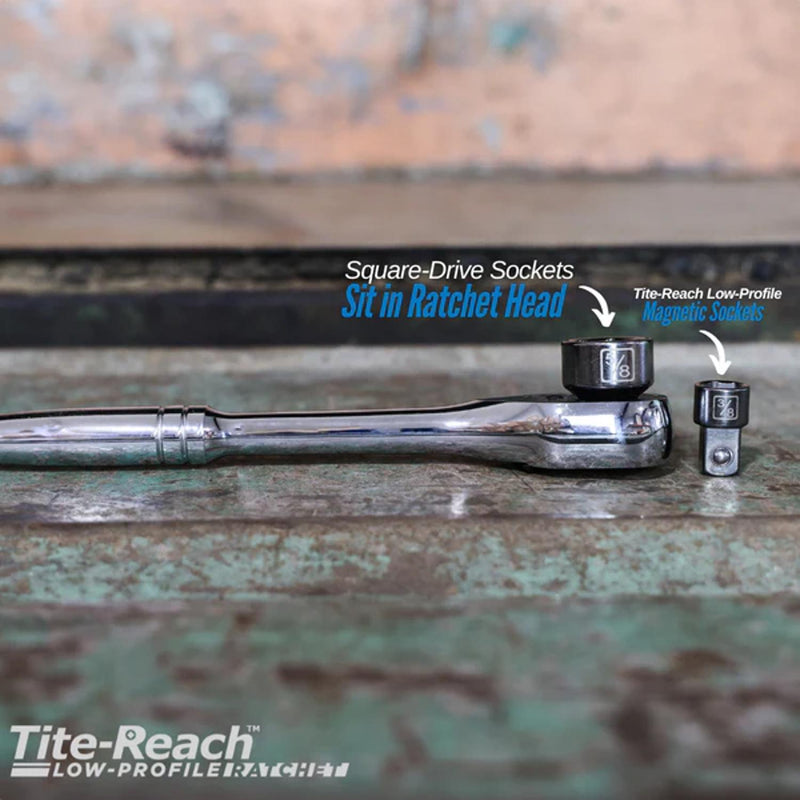 Tite Reach Low Profile 3/8" Ratchet Standard Grip