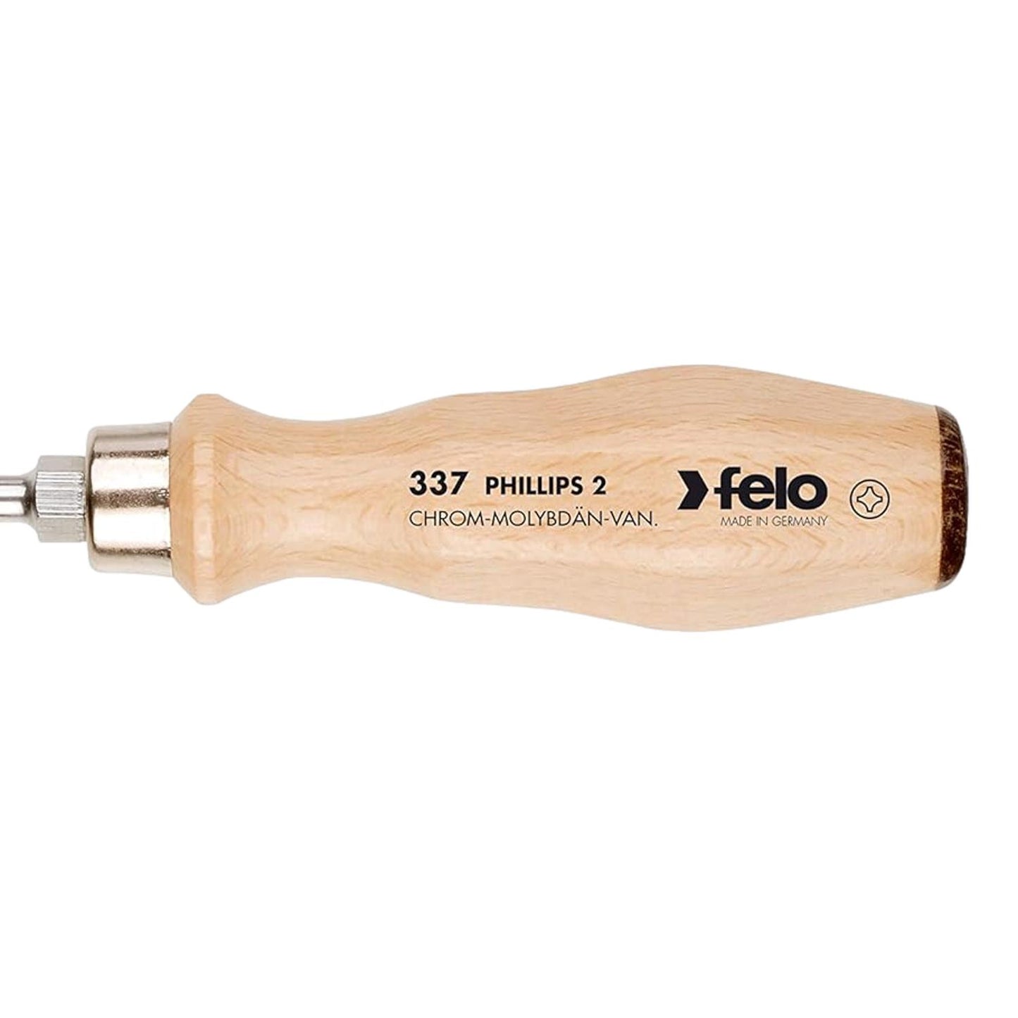 Felo Screwdriver Wooden Handle PH 3 x 150mm