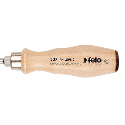 Felo Screwdriver Wooden Handle PH 3 x 150mm