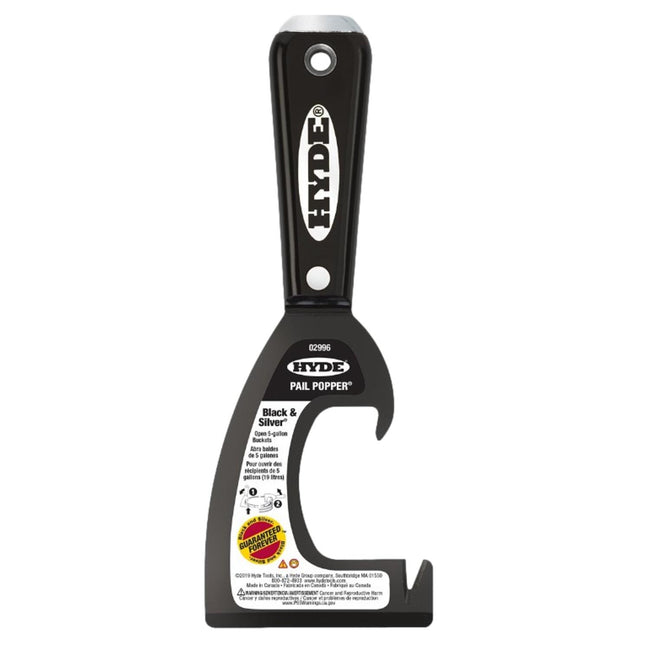Hyde 76mm (3") Paint Scraper + Plastic Bucket & Tub Opener