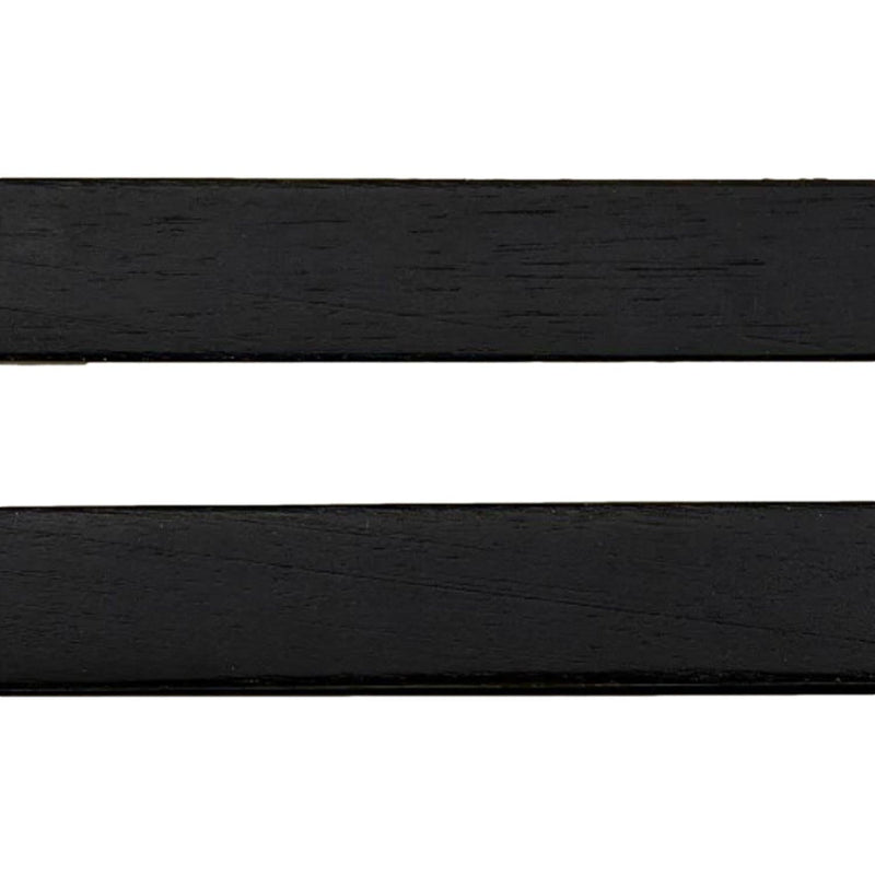 Black Magnetic Poster Hangers Real Wood 330mm A4, A3