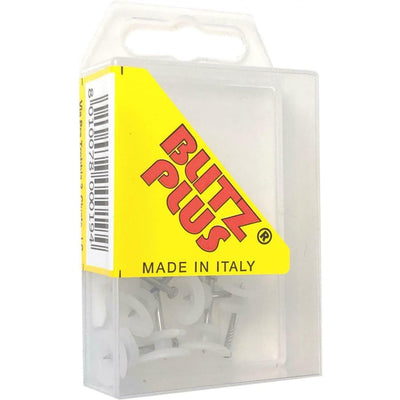 Blitz Plus Hard Wall Picture Hooks & Finger Guards (10 Pack)
