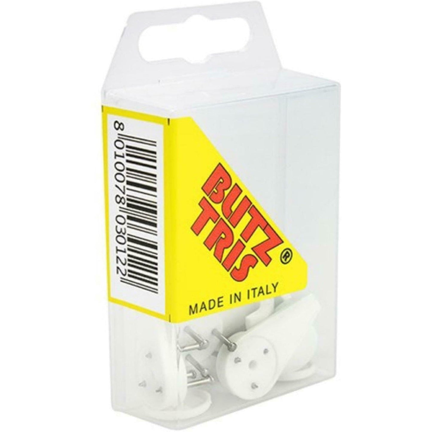 Blitz Tris Hard Wall Picture Hooks 3-Pin  (5 Pack)