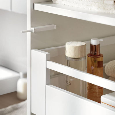 Blum 956A1004.SW Magnetic Push To Open Tip-On Set & Mounting Plate (White/Large Doors)