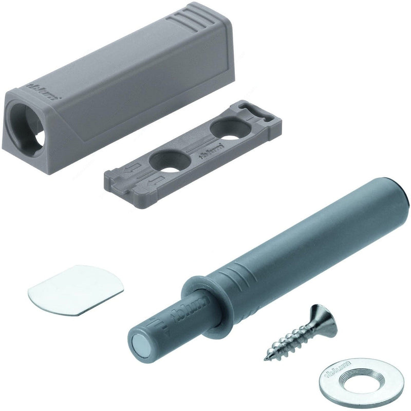 Blum 956.1004 Magnetic Push to Open Tip-On Set & Mounting Plate (Standard Doors)