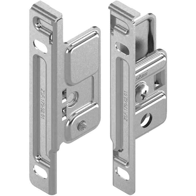 Blum ZSF.1700 Metabox Drawer Front Fixing Brackets (Pair)