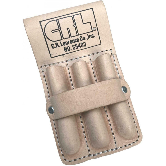 CRL Leather Glass Cutter & Pencil Belt Pouch