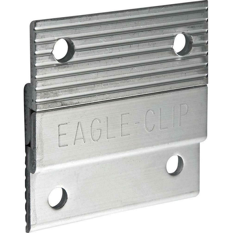 Eagle Heavy Duty Aluminium Wall Hanging Z Clips 2" (100 Pack)