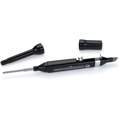 FastCap 2-in-1 Long Nosed & Chisel Tip Marker Silver 28mm