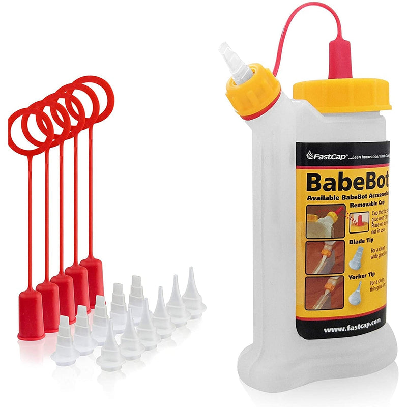 FastCap Babebot Glue Bottle Dispenser & Accessory Pack 113ml (4oz)