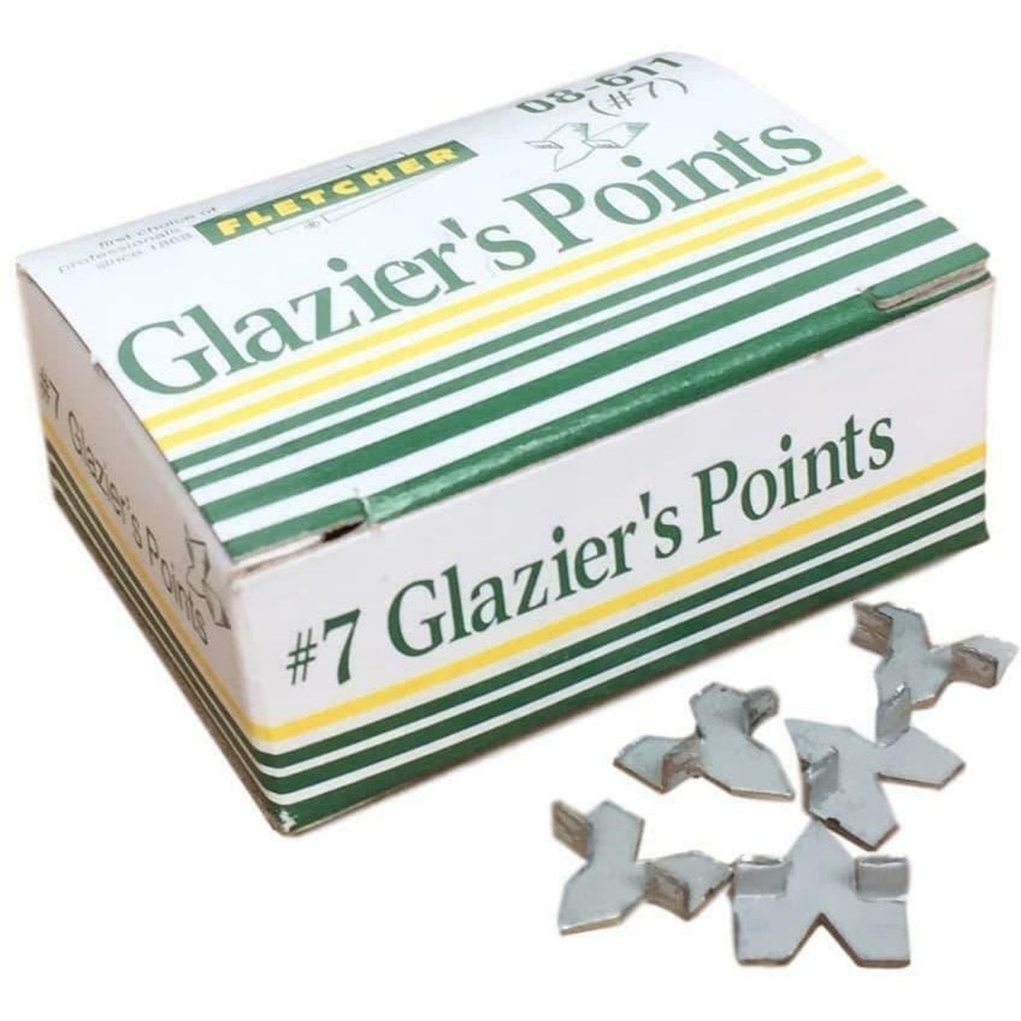 Fletcher 08-611 Glazing & Framing Push Points (100 Pack)