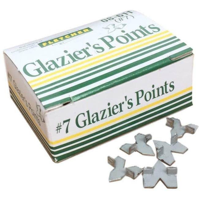 Fletcher 08-611 Glazing & Framing Push Points (100 Pack)