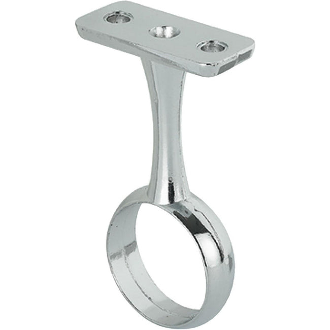 Hafele 25mm Wardrobe Rail Centre Support Chrome