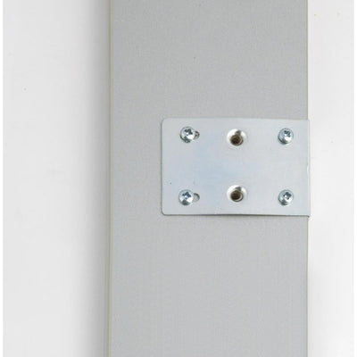 Hafele Cabinet Hinge Mount Repair Plate Kit (Cream White/2 Pack)