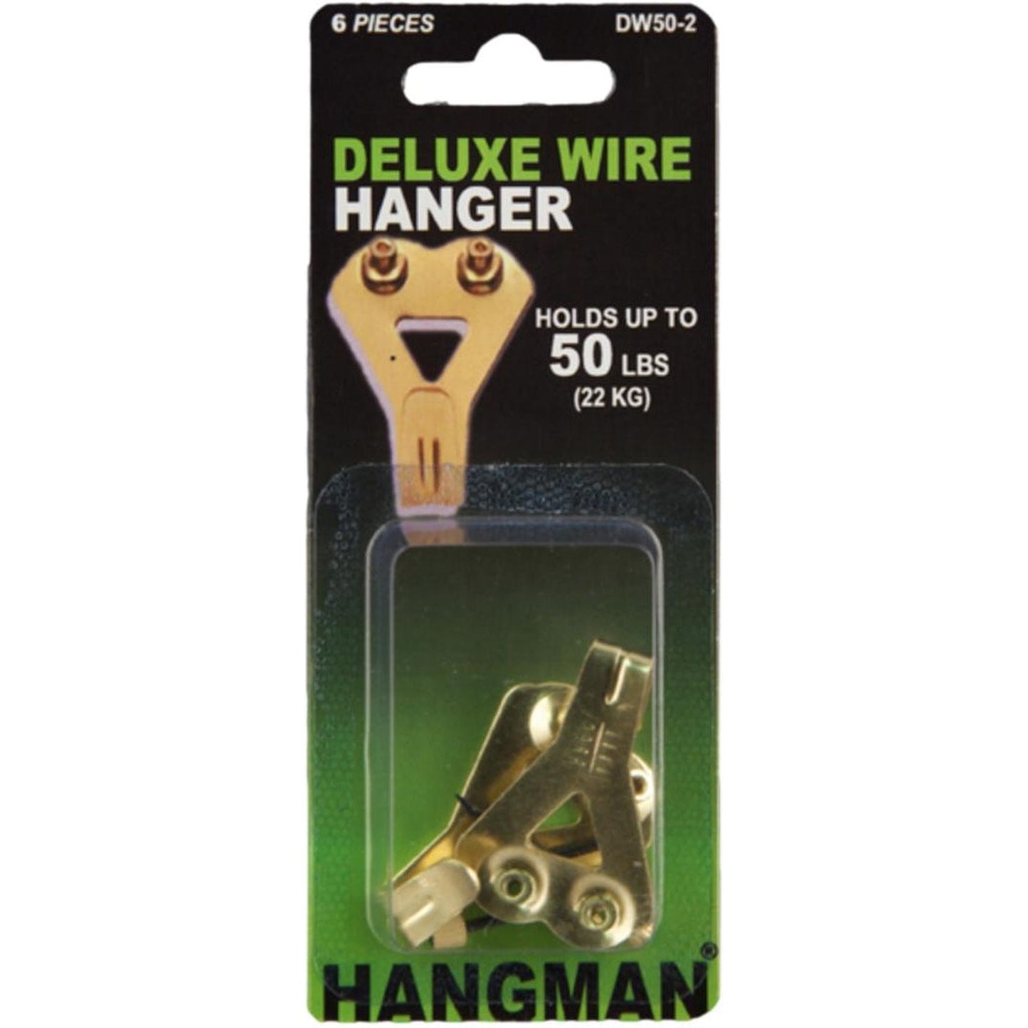 Hangman Deluxe Picture Wire Hooks (2 Pack) DW50