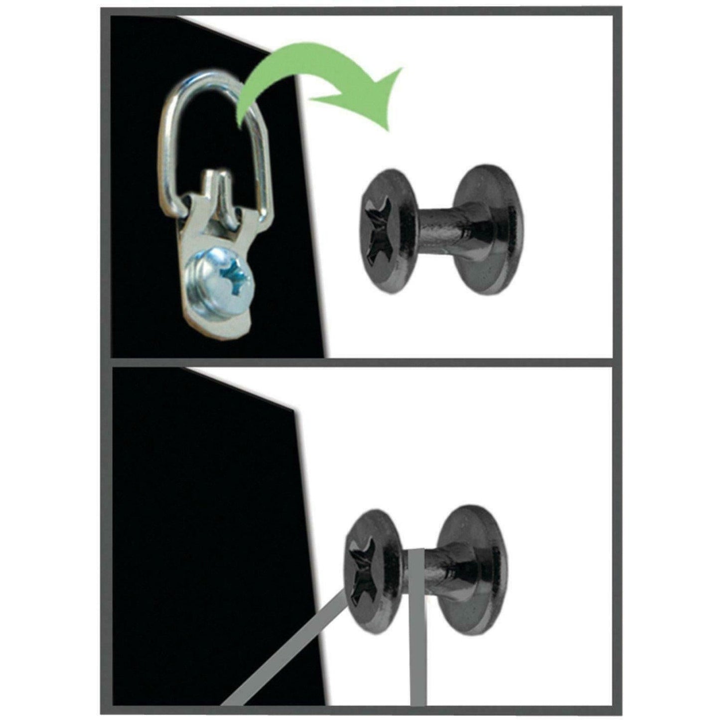 Hangman Heavy Duty D-Ring Picture Hanging Kit HDK