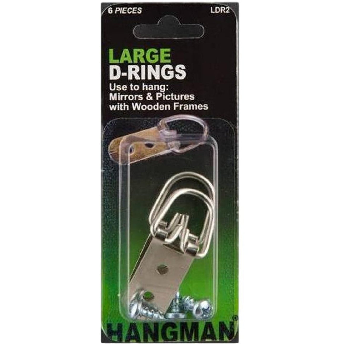 Hangman Large D-Rings (2 Pack)