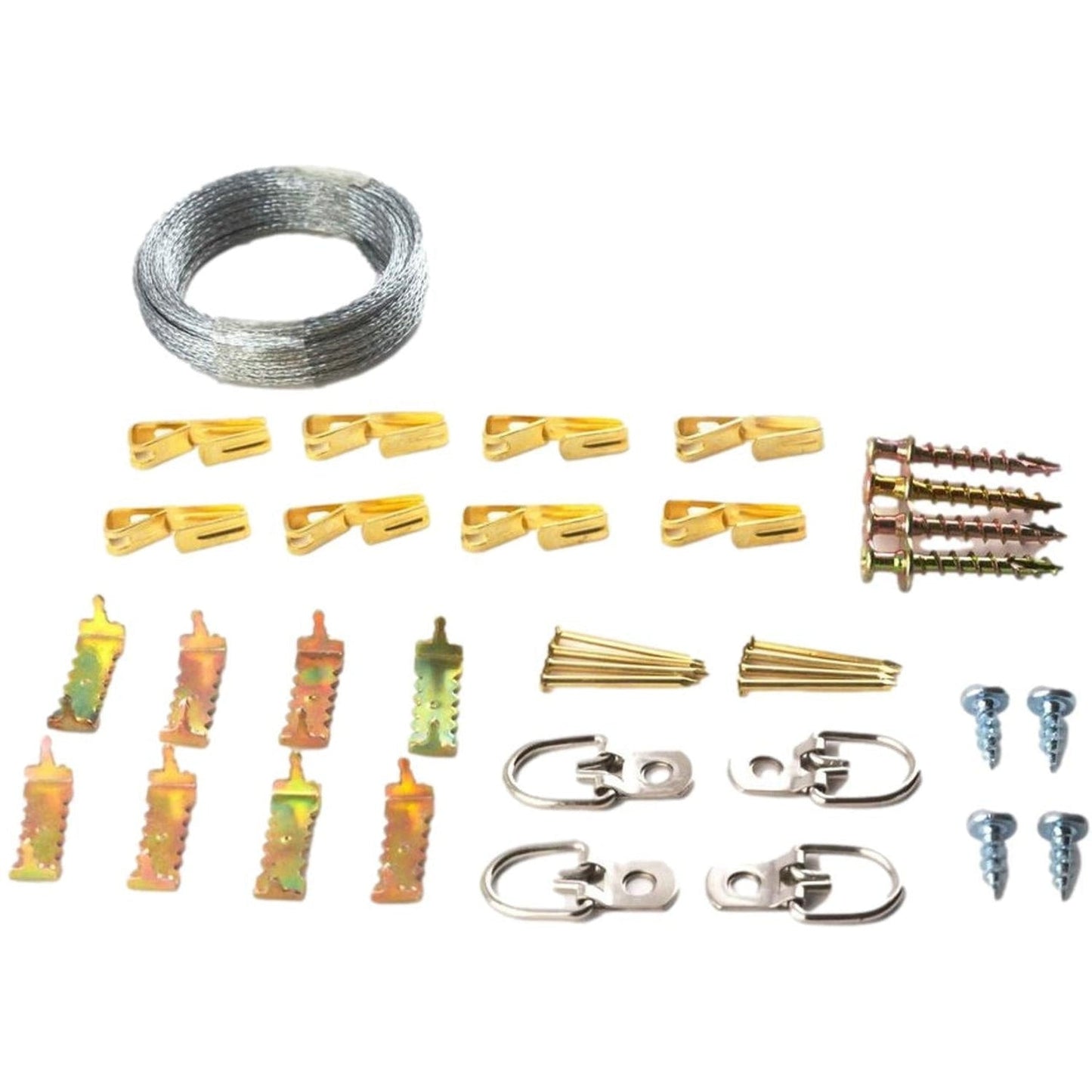 Hangman Picture Hanging Kit with Bearclaw Hangers & Hanging Wire