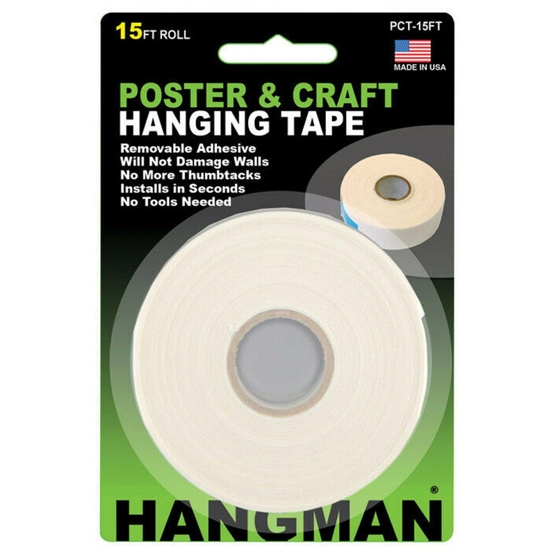 Hangman Poster Hanging Tape 4.5m (15ft)