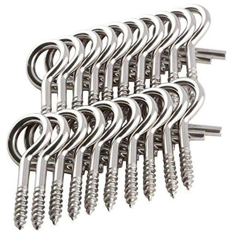 Hangman Stainless Steel Christmas Light Q Hangers (20 Pack) QH-20