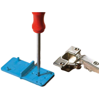 Hettich 351 Multiblue Cabinet Hinge Hole Marking Template
