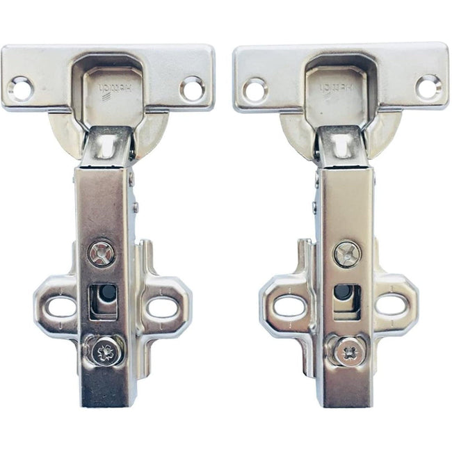 Hettich 9433 Intermat 110° Overaly Hinge & Mounting Plate (2 Pack)