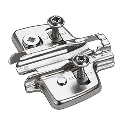 Hettich Sensys 8631i 95° Soft Close Thick Door Hinge & Mounting Plate (2 Pack)