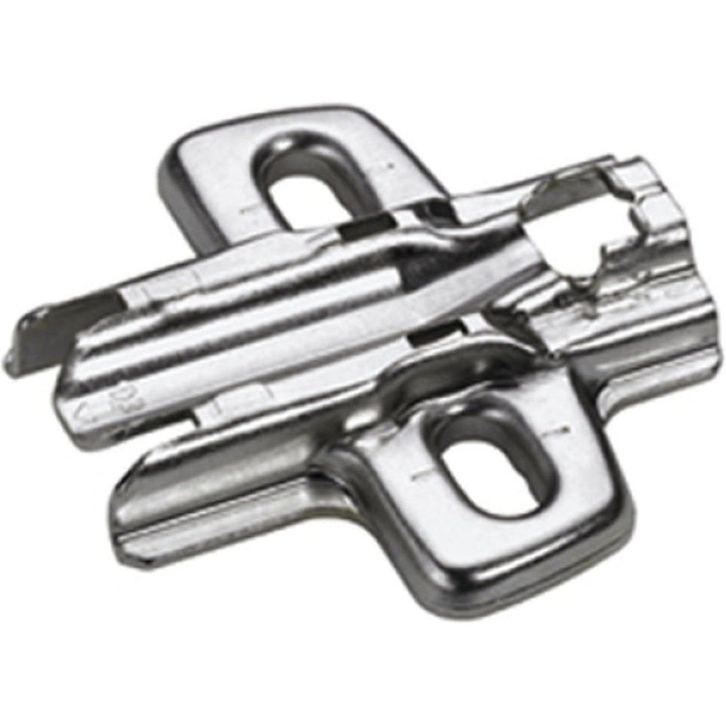 Hettich Sensys 8645i 110° Half Overlay Soft Close Hinge & Mounting Plate TH52 (2 Pack)