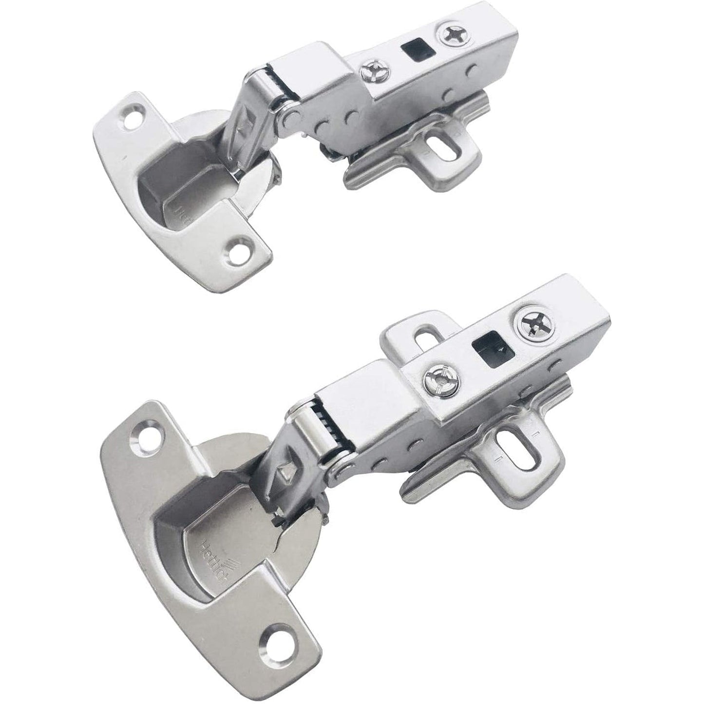 Hettich Sensys 8645i 110° Inset Soft Close Hinge & Mounting Plate TH52 (2 Pack)