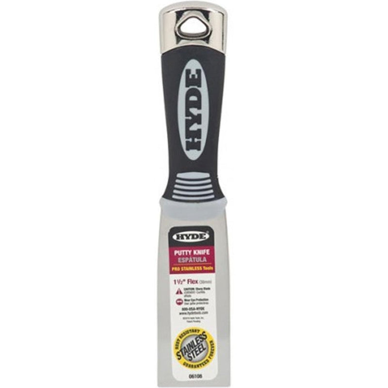 Hyde 06108 Flexible Pro Stainless Putty Knife 38mm (1-1/2")
