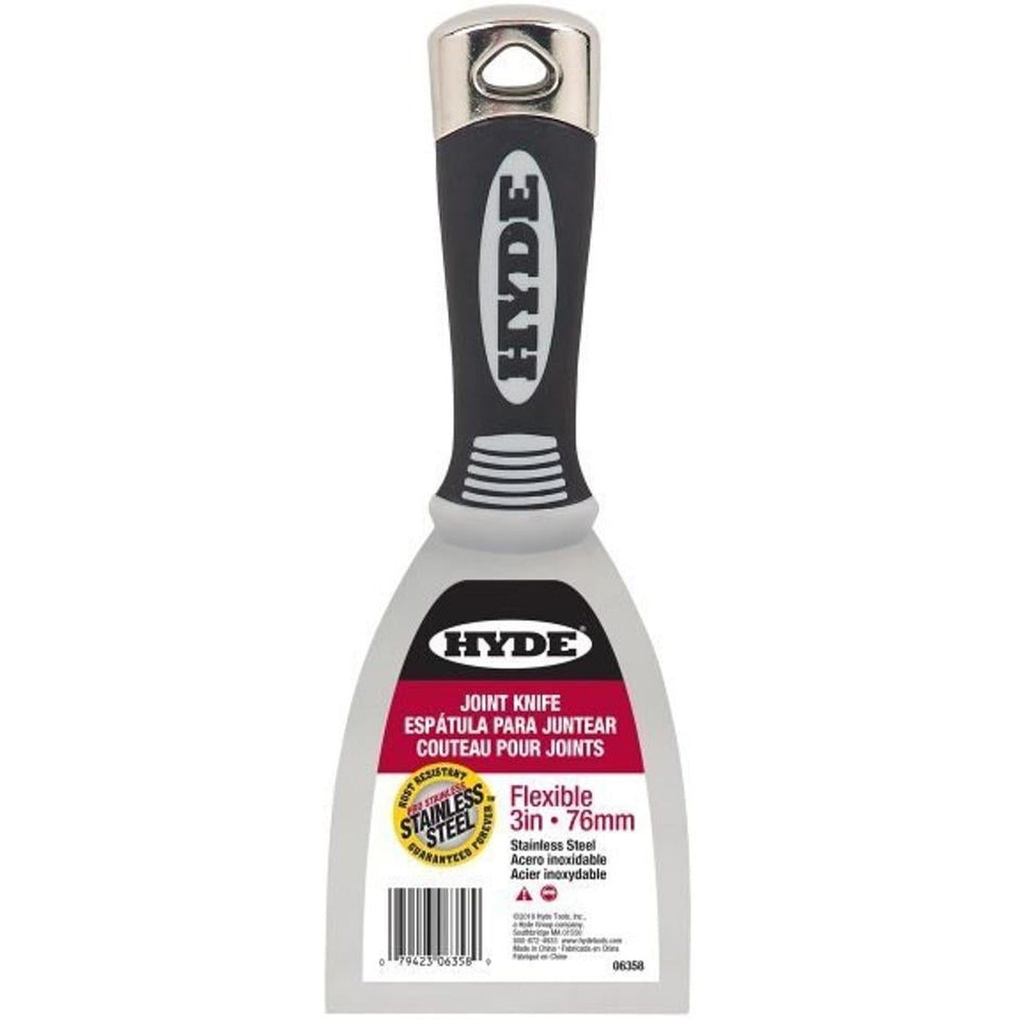 Hyde 06358 Pro Stainless Steel Flexible Joint Knife 76mm (3")