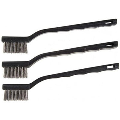 Hyde 46650 Mini Brushes Stainless Steel 13mm (1/2") (3 Pack)
