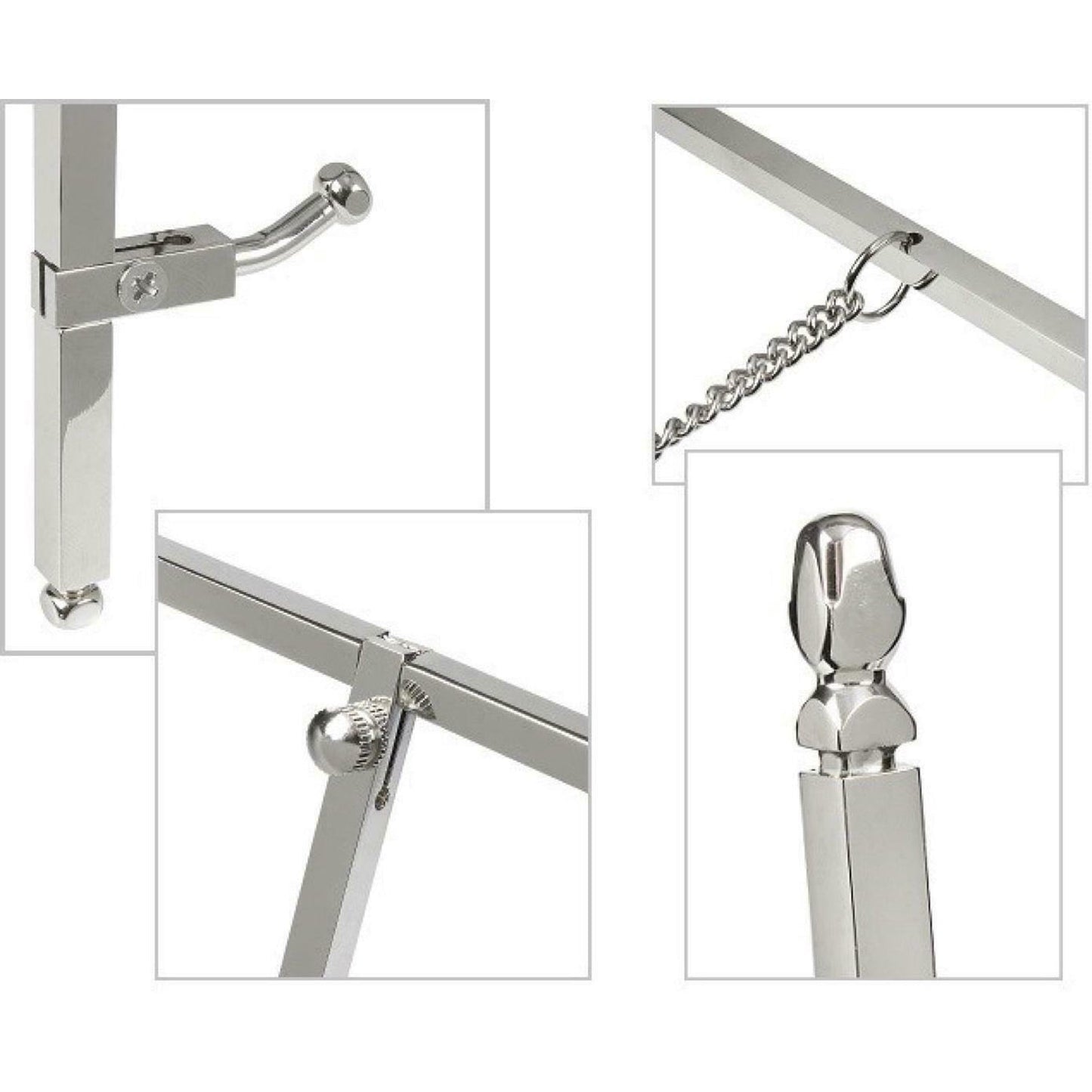 Lion Desktop Mini Display Easel (Nickel/152mm)