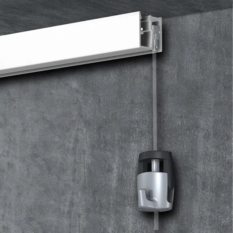 Newly H100 Squeeze Sliding Gallery Hook For Perlon Cords