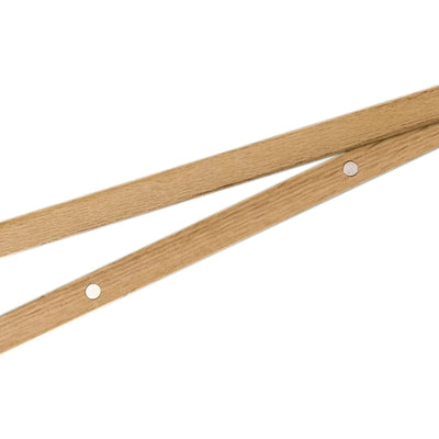 Oak Magnetic Poster Hangers Real Wood 430mm A3, A2