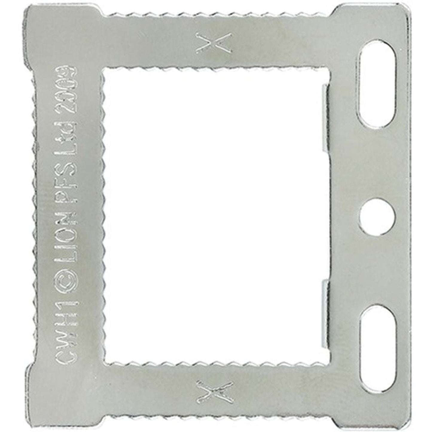 Square Sawtooth Hangers For Canvas & Hollow Back Picture Frames (10 Pack)