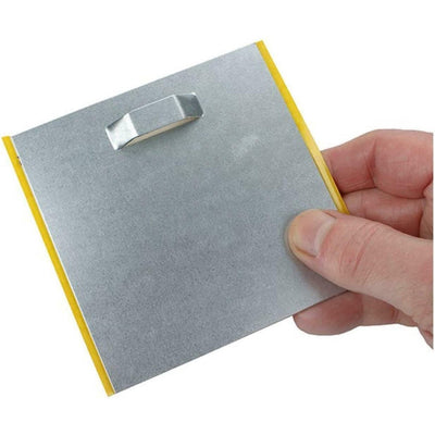 Taskar 100x100mm Self Adhesive Picture Hanging Plate Kit