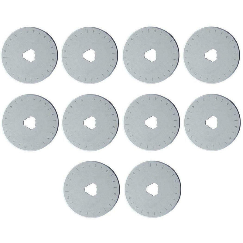 Taskar 45mm Rotary Cutter Blades (10 Pack)